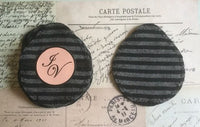 
              Makeup Remover Pads in stripe bamboo
            